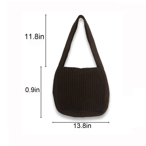 Lightweight Vintage Style Woven Crossbody Bag