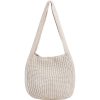 Lightweight Vintage Style Woven Crossbody Bag