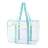 Clear PVC Tote Bag – Beach, Pool, Shower Organizer