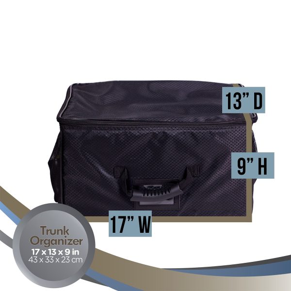 Large Capacity Waterproof Oxford Golf Trunk Organizer