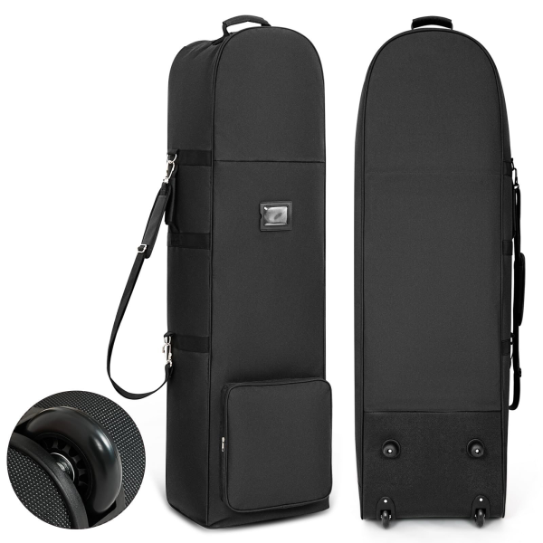 Airline Compliant Foldable Wheeled Golf Bag for travel