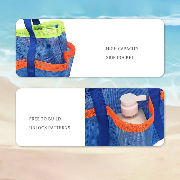 Multifunctional Large-capacity Mesh Storage Beach Bag