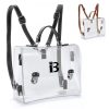 Multi Functional Waterproof Transparent Women's Backpack