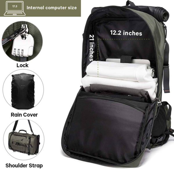 Large Capacity Anti-Theft Waterproof Oxford Travel Backpack