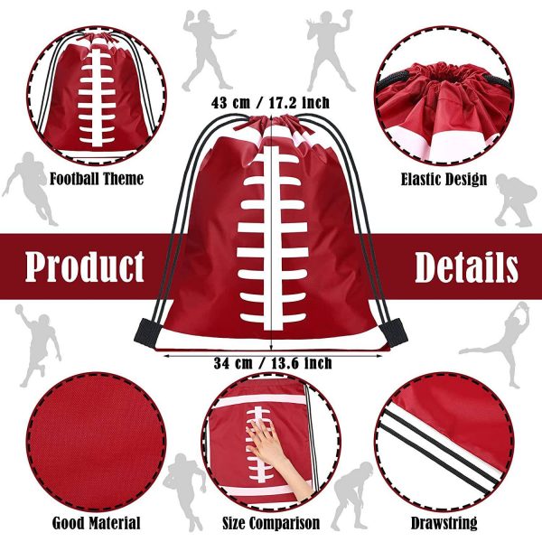 Large Sport Drawstring Bag - Football & Gym Gear Storage