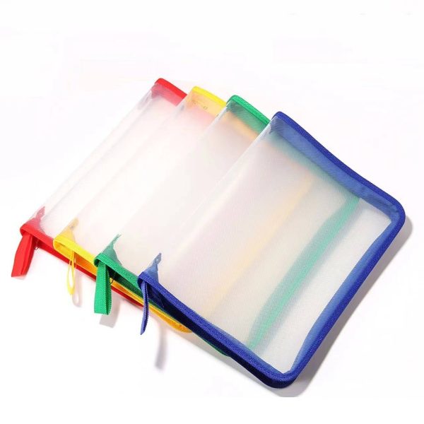 A4 Zipper Folder Document Storage Bag