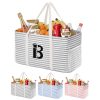 46L Oxford Foldable Tote Bag for Camping Travel