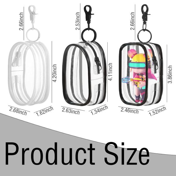 Mini Waterproof Transparent PU Makeup Storage Bag