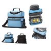 Dual Compartment Lunch Cooler Bag