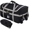 120L Foldable Large Capacity Duffle Bag w/ Wheels