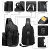 Crossbody Shoulder Daypack Bag for Men