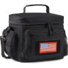 12L Oxford Insulated Cooler Bag w/ Handle for Outdoor Picnic
