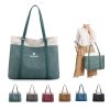 Women Splice Canvas Tote Bag