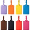 PU Leather Luggage Bag Case Tags