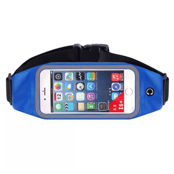Waterproof Sport Waist Bag – Touchscreen-Compatible Design