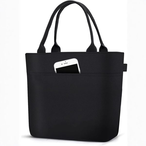 7.5L Waterproof Oxford Cooler Lunch Bag w/Handle for Picnics