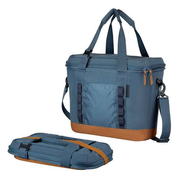 18-Can Foldable Cooler Bag – Leakproof Oxford Outdoor Tote