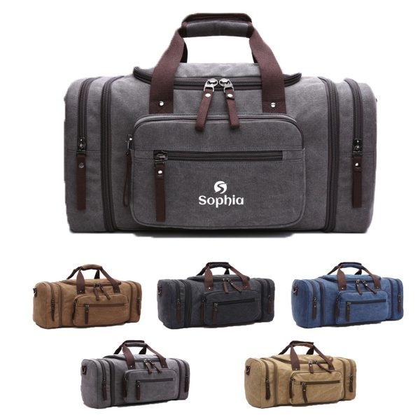 Canvas Duffle Travel Bag