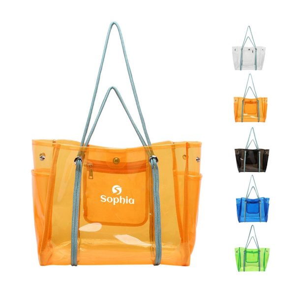 Large PVC Clear Shoulder Bag
