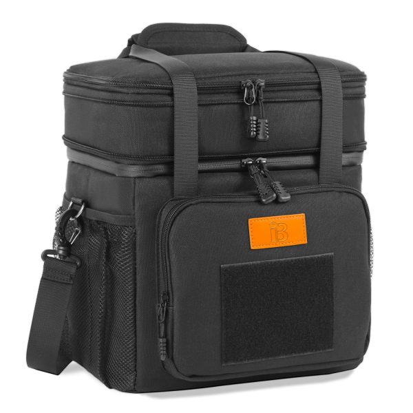 15L Oxford Portable Lunch Cooler Bag for Office Picnic