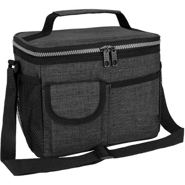 7.5L Oxford Lunch Cooler Bag w/ Handle for Outdoor Picnic