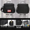 12L Oxford Insulated Cooler Bag w/ Handle for Outdoor Picnic