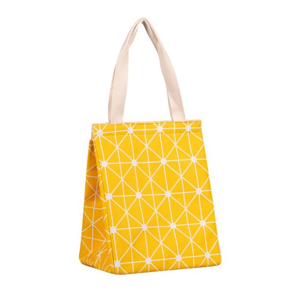 Portable Waterproof Insulated Lunch Bag with Large Capacity