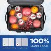 22L Waterproof Oxford Insulated Cooler Lunch Bag w/ Handle