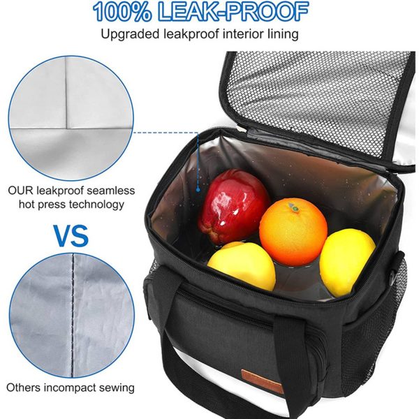 8L Food Grade Insulated Lunch Cooler Bag for Work Picnic