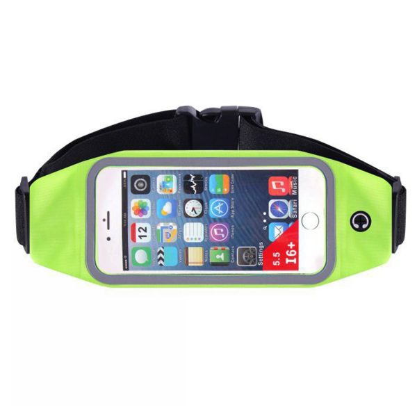 Waterproof Sport Waist Bag – Touchscreen-Compatible Design