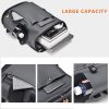 PU Leather Waterproof Business Backpack w/ USB Port