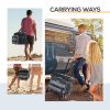 48-Can Collapsible Cooler Trolley Bag with Wheels