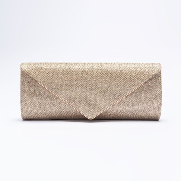 Women's Envelope Clutch Bag with Detachable Chain