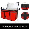 77L Insulated Non-Woven Food Delivery Bag w/ Custom Logo