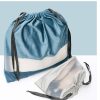 Velvet Dustproof Storage Bags with Transparent Panel
