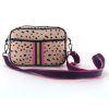 Waterproof Striped Neoprene Crossbody Bag for Travel