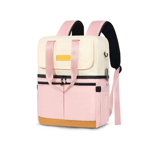 36 Can Waterproof Nylon Cooler Backpack for Picnic