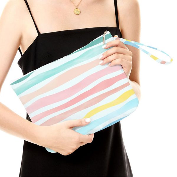 Waterproof Reusable Polyester Wet Dry Bag w/ Zipper