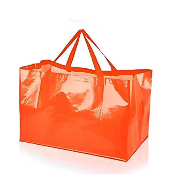 PP Woven Waterproof Foldable Shopping Bag w/ Handle