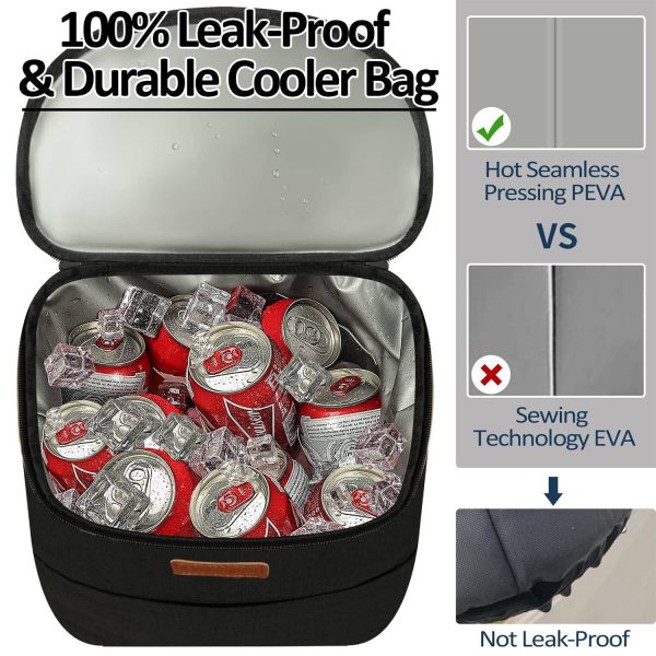 17L Large Insulated Cooler Backpack for Outdoor Camping