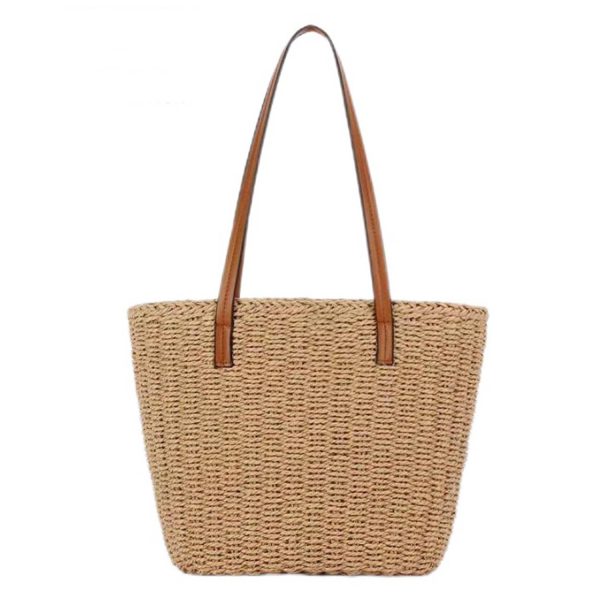 Fashion Handmade Woven Tote Bag for Summer Beach Travel