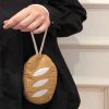 Eco Paper Foldable Bread Shaped Shopping Bag