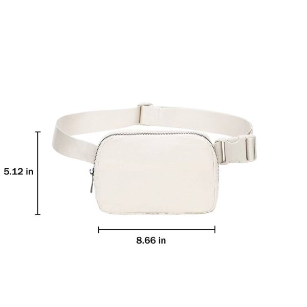 Mini Polyester Fanny Pack - Waterproof & Adjustable Strap