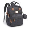 Waterproof Durable Travel Diaper Backpack w/ Multi-Pocket