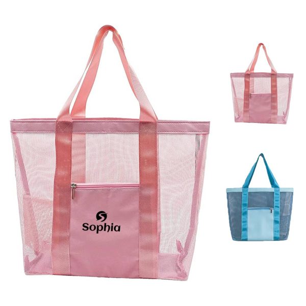 MuLightipurpose Large Mesh Beach Bag