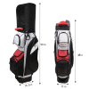 Durable Nylon Golf Club Bag – Spacious for Golfers