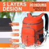 25L Oxford Insulated Backpack for Outdoor Picnic & Travel