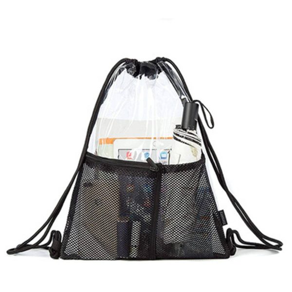 Clear Drawstring Backpacks