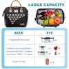 11L Non-Woven Insulated Lunch Cooler Tote Bag w/ Handle