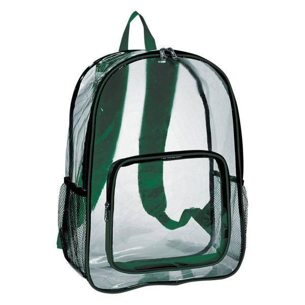 Heavy Duty PVC Transparent Clear Backpack for Stadium And School